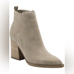 Marc Fisher - Tan Suede Ankle Boots 7.5